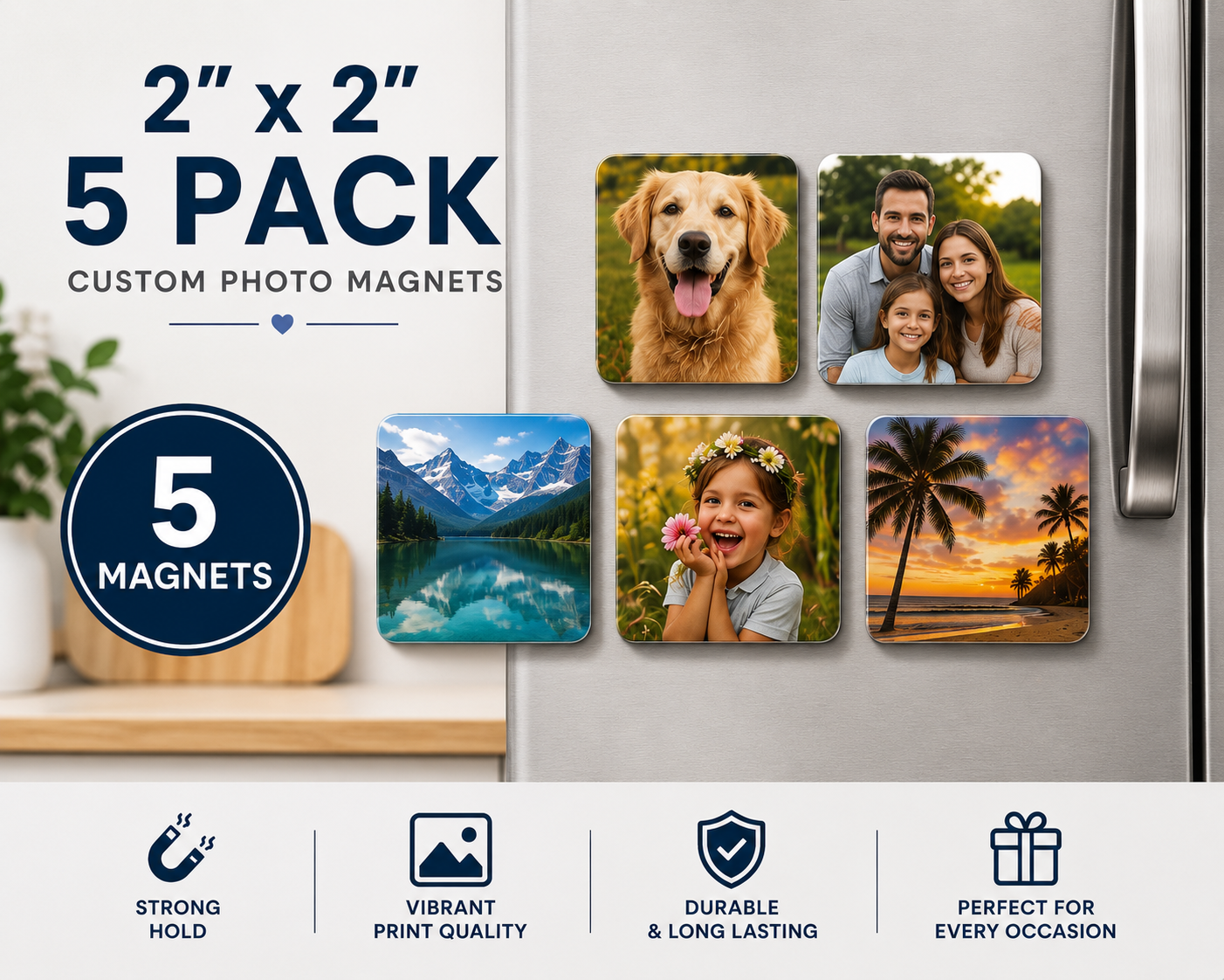 Custom Photo Magnets