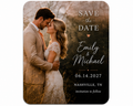 Custom Save the Date Magnets | Personalized Wedding Photo Magnets | Infinity Magnets