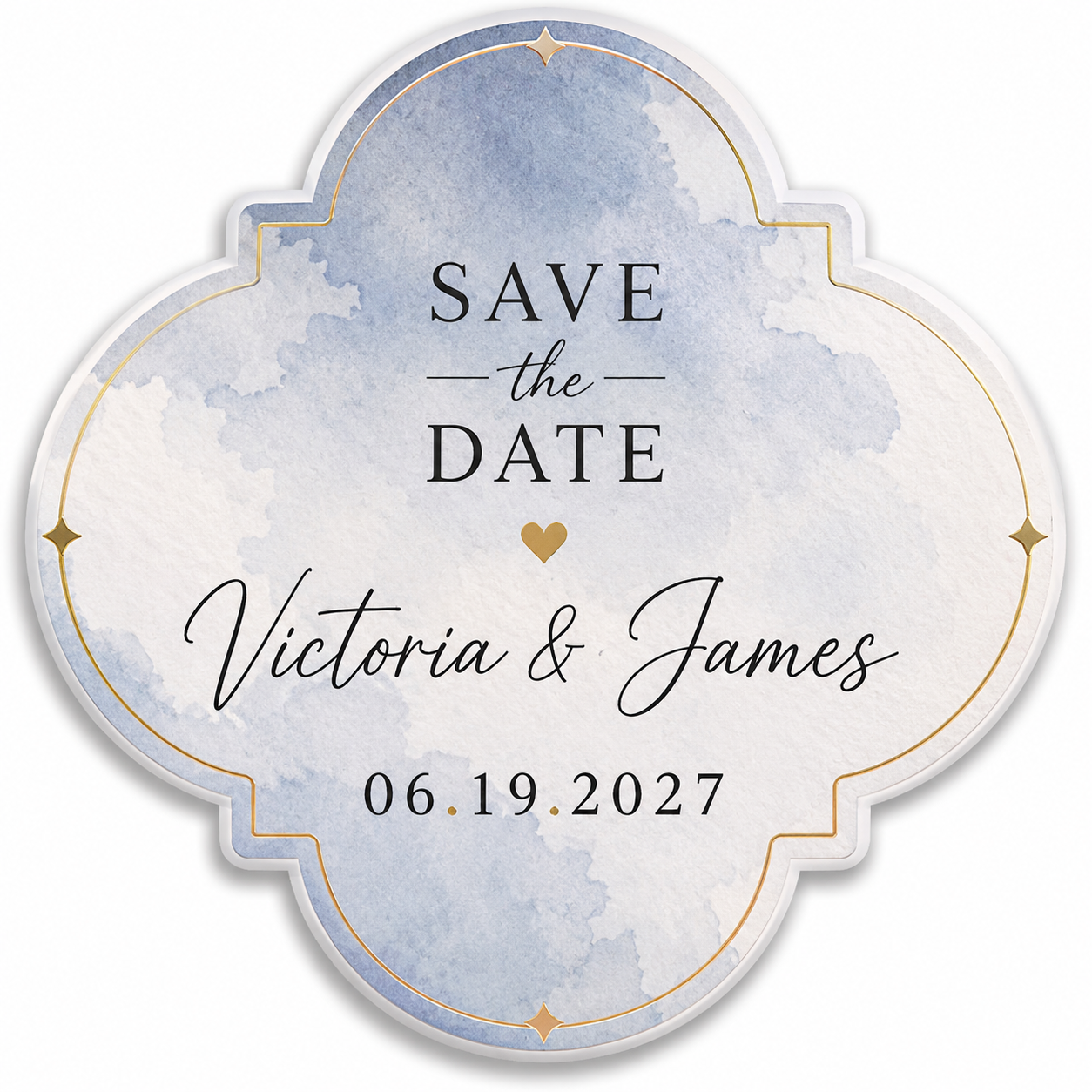 Custom Save the Date Magnets | Personalized Wedding Photo Magnets | Infinity Magnets